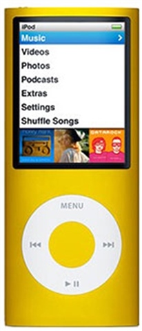 Apple iPod Nano 4th Generation 16GB - Yellow, A - CeX (UK